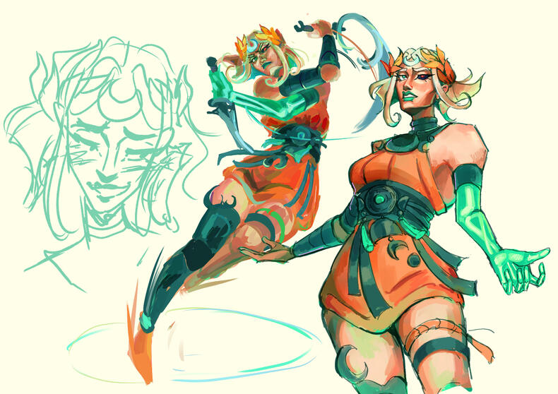 Melinoe from Hades 2