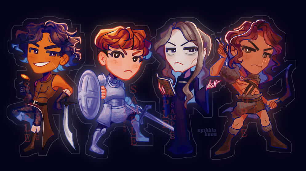 Fear and Hunger keychain designs