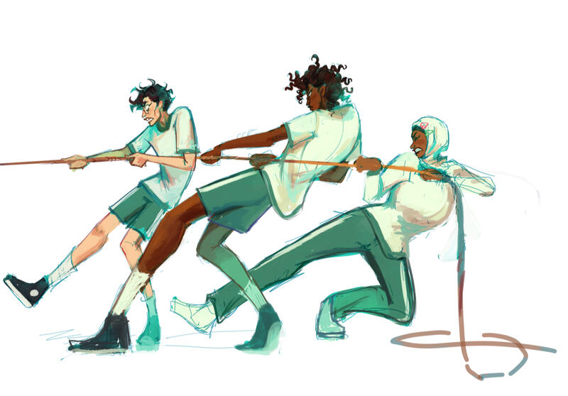 Lucien, Amari and Lestari